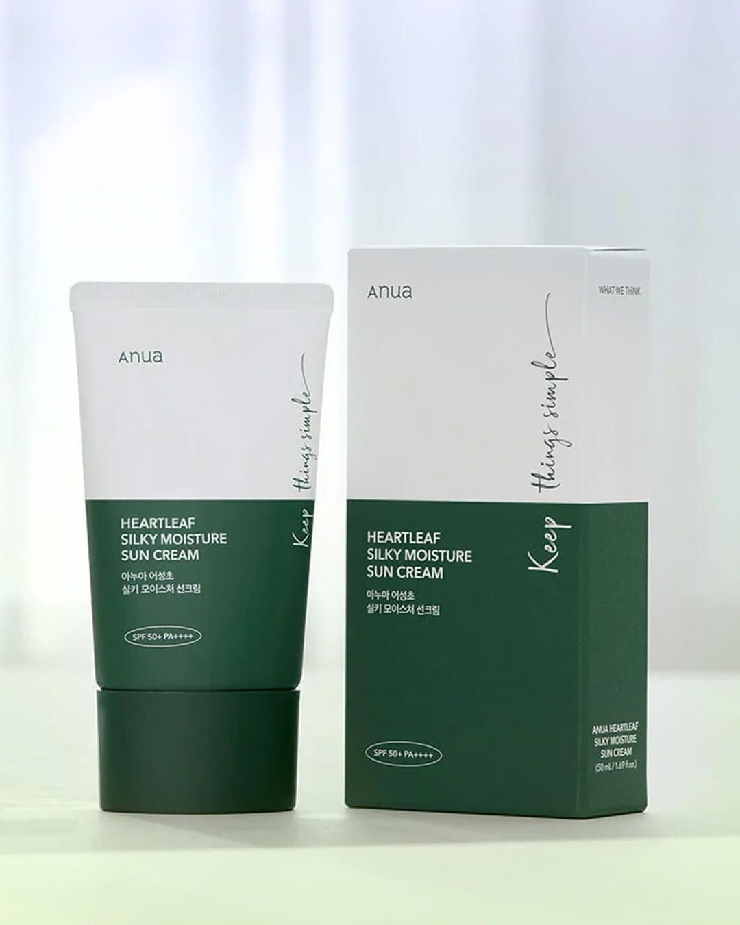 Anua
Heartleaf Silky Moisture Sun Cream