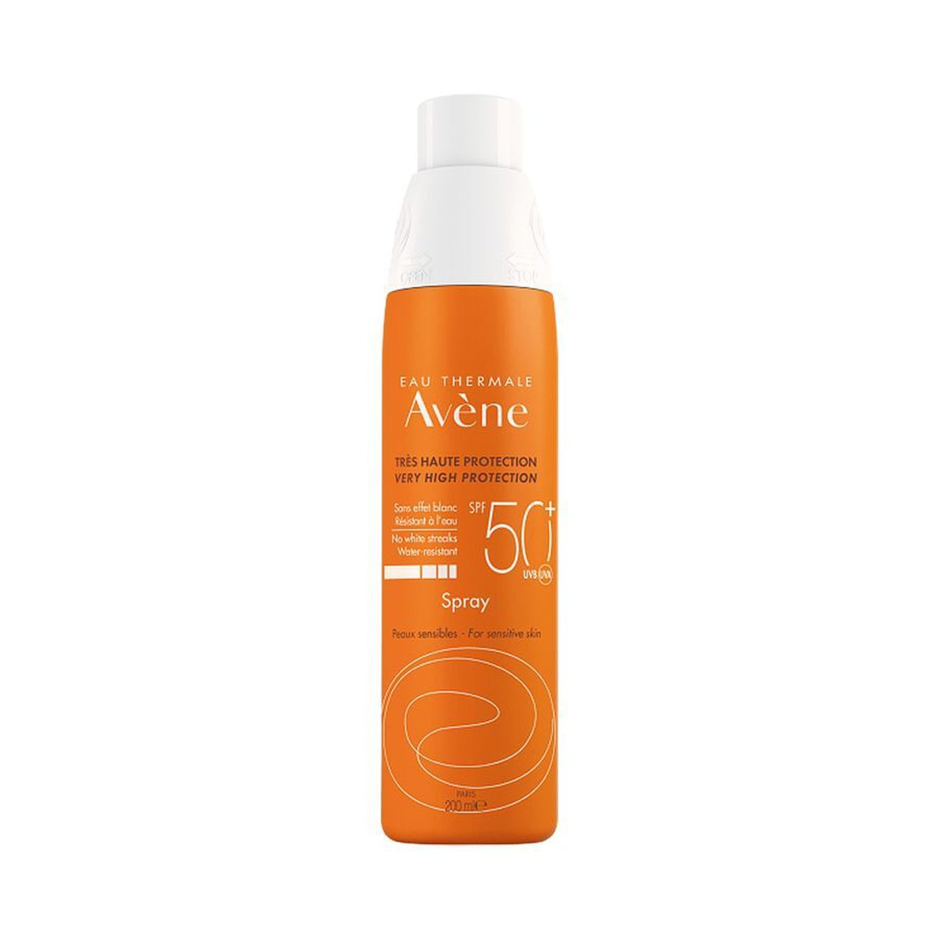 Avène Sun Protection Spf 50+ Spray - Zonnebrand - 200 ml