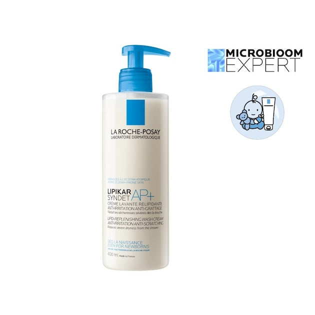 Lipikar Syndet AP+ Gel-Crème Nettoyant Anti-Irritations 400ml La Roche Posay