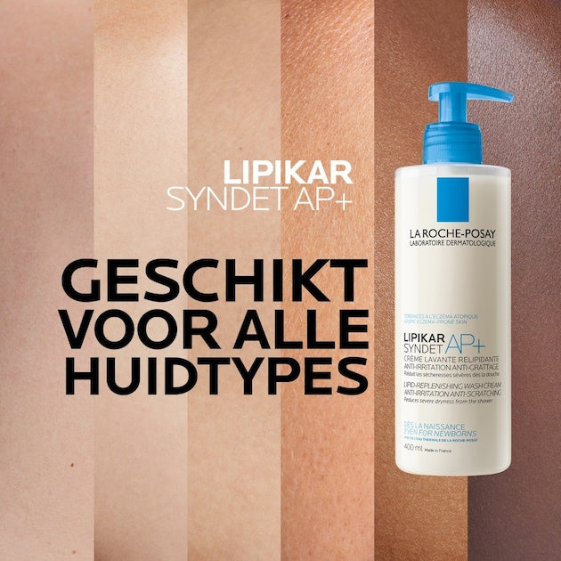 Lipikar Syndet AP+ Gel-Crème Nettoyant Anti-Irritations 400ml La Roche Posay