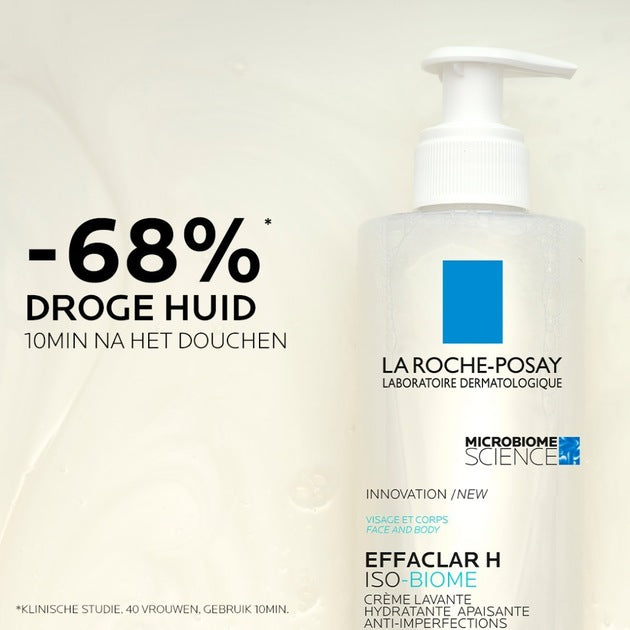 La Roche-Posay Effaclar H Isobiome Crème Lavante 390ml