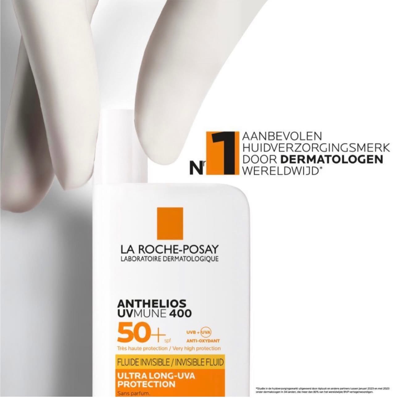 لاروش بوزيه أنتيليوس UVMune 400 SPF50+ فلويد شفاف — صورة 2