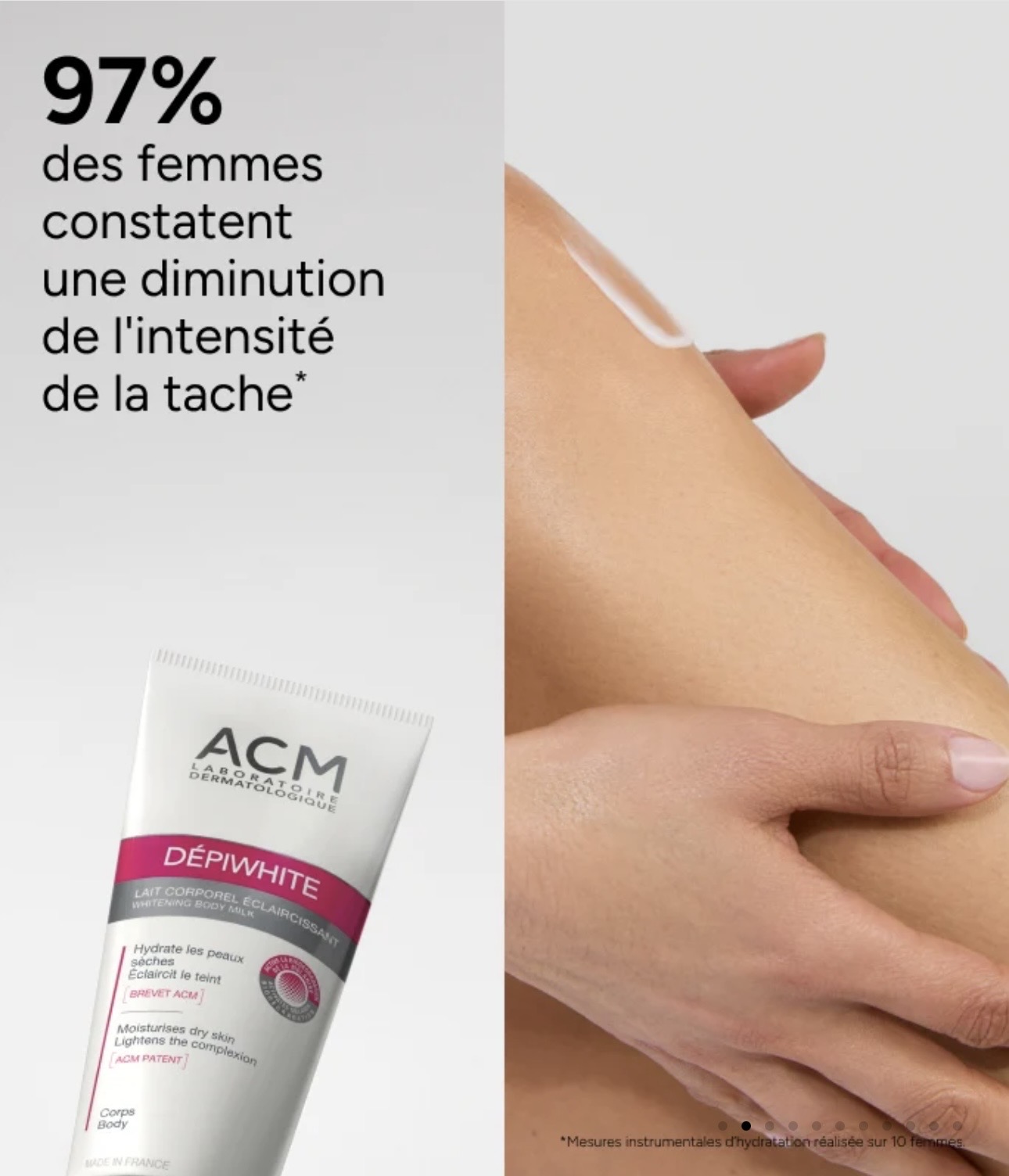 ACM ديبي وايت - حليب الجسم المفتّح — صورة 3
