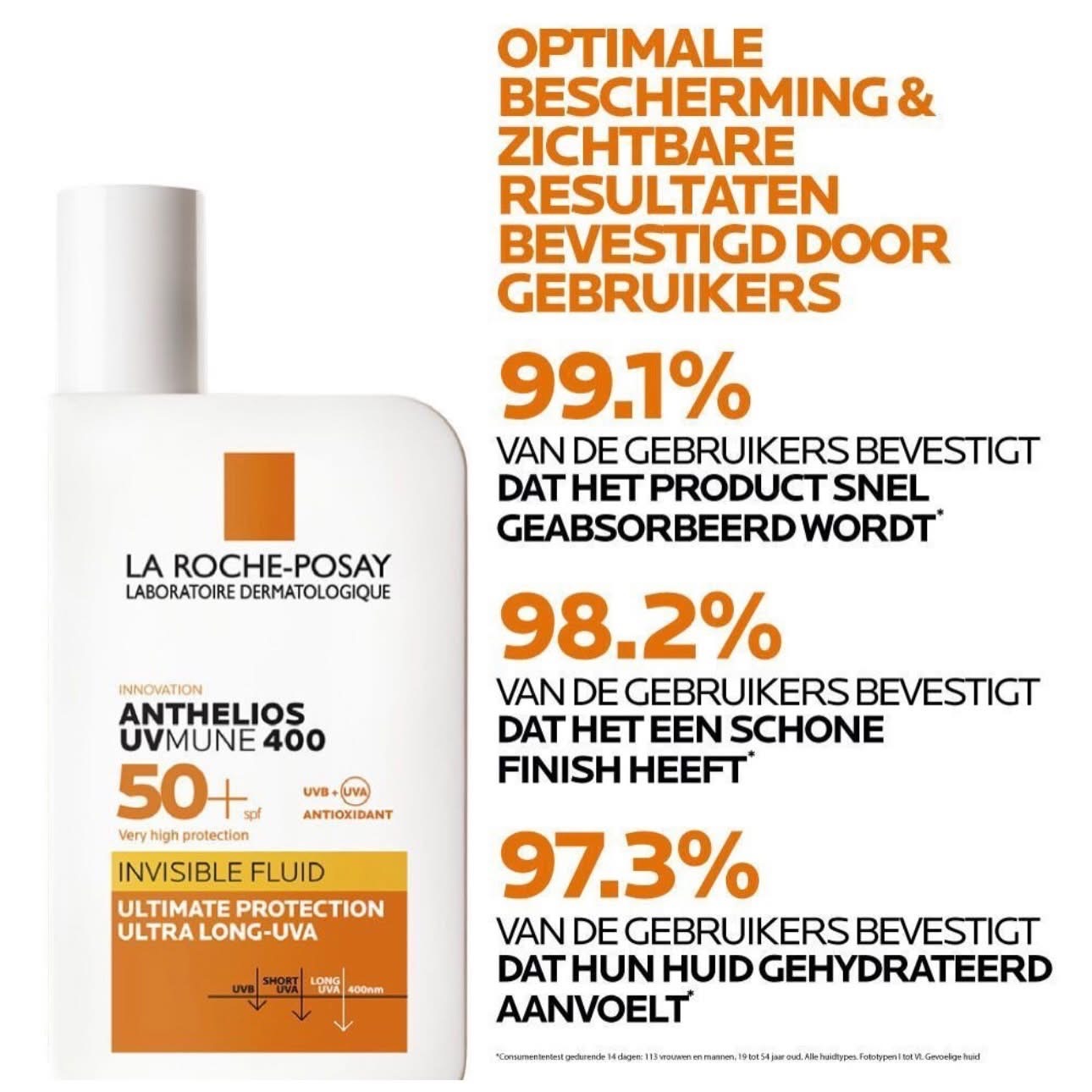 لاروش بوزيه أنتيليوس UVMune 400 SPF50+ فلويد شفاف — صورة 4