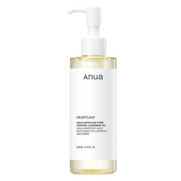 Anua Heartleaf Pore Control Cleansing Oil – زيت أنوا هارتليف المنظف للمسام من Anua — 200 مل