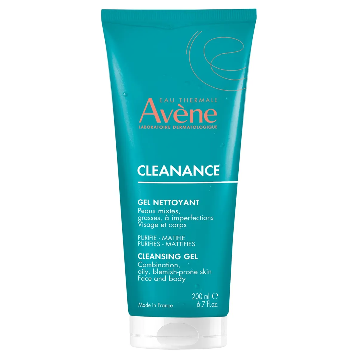 غسول أفين كلينانس المنظف – Avène Cleanance Cleansing Gel من Avène — 200 مل