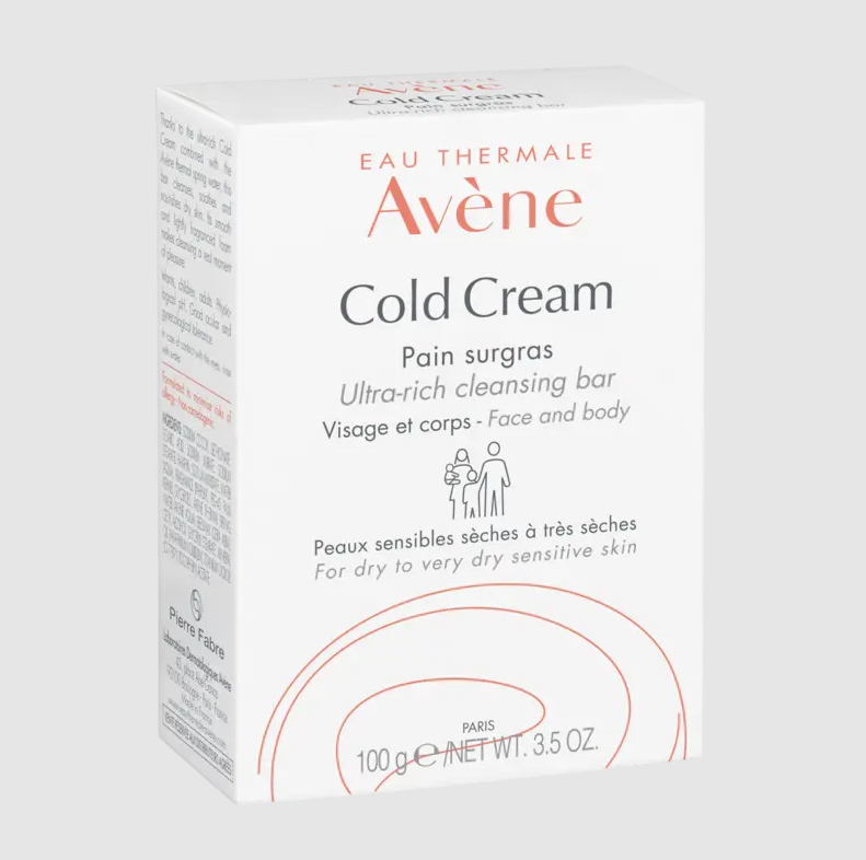 صابون أفين كولد كريم المغذي – Avène Cold Cream Nourishing Soap من Avène — 100 غرام