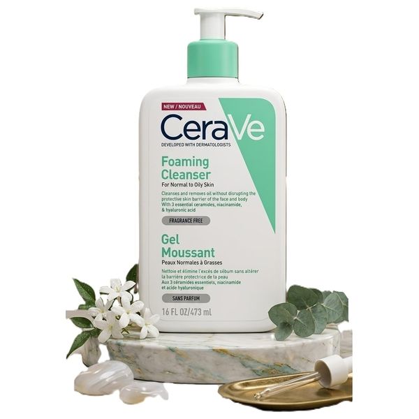 CeraVe Foaming Facial Cleanser – سيرافي غسول رغوي للوجه — صورة 3