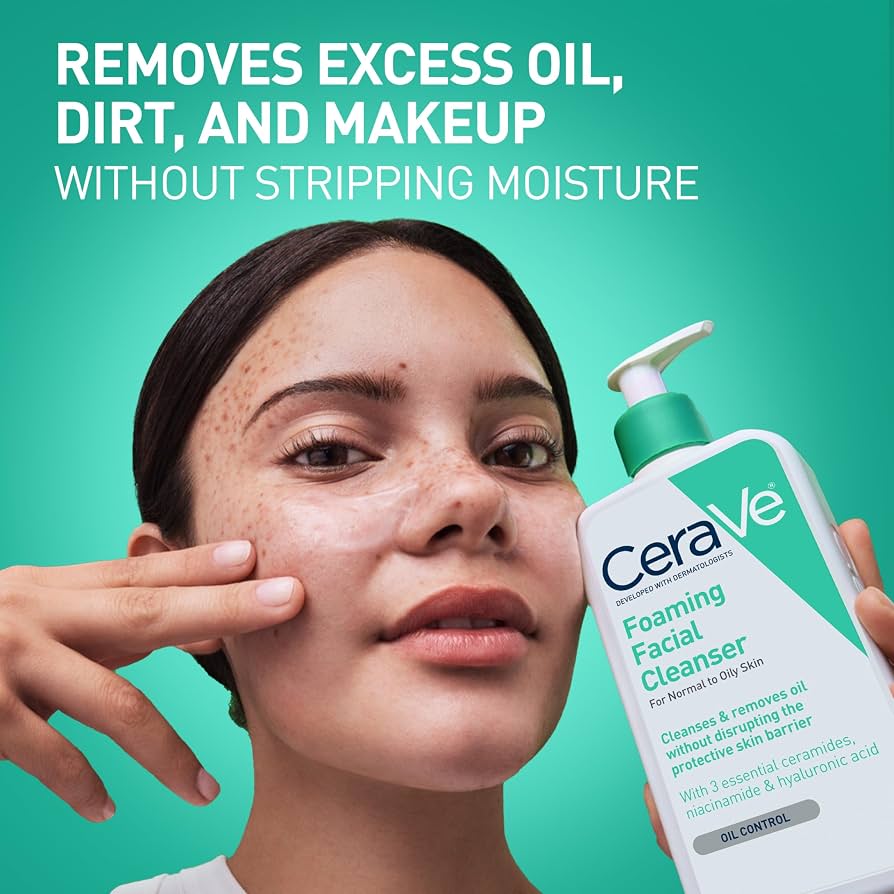 CeraVe Foaming Facial Cleanser – سيرافي غسول رغوي للوجه — صورة 4