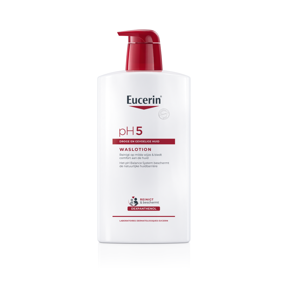 Eucerin pH5 Washlotion 1 لتر - غسول يوسيرين pH5 للوجه والجسم من Eucerin — 1 لتر