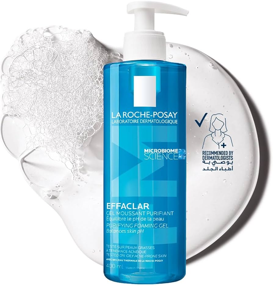 La Roche-Posay Effaclar Gel Moussant Purifiant — غسول لاروش بوزيه إيفاكلار المنقي — صورة 3