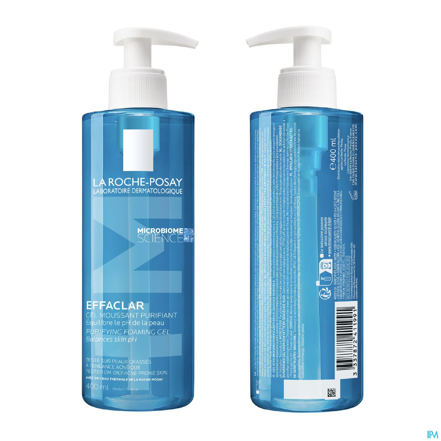 La Roche-Posay Effaclar Gel Moussant Purifiant — غسول لاروش بوزيه إيفاكلار المنقي — صورة 6