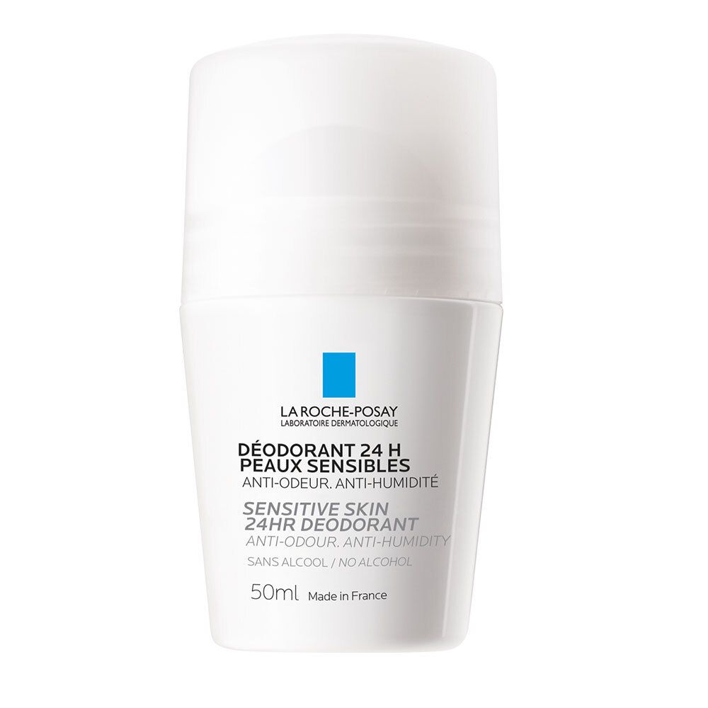 La Roche-Posay Physiological Deodorant 24H – مزيل عرق رول-أون للبشرة الحساسة من La Roche-Posay — 50 مل