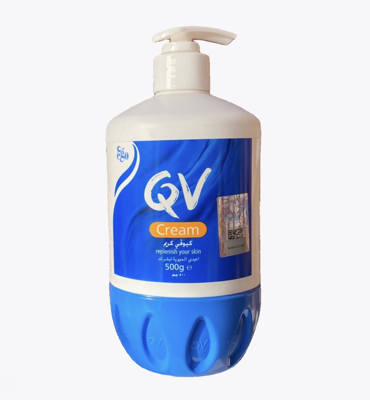 QV Cream – كريم كيو في المرطب للبشرة الجافة والحساسة من QV — 500 مل