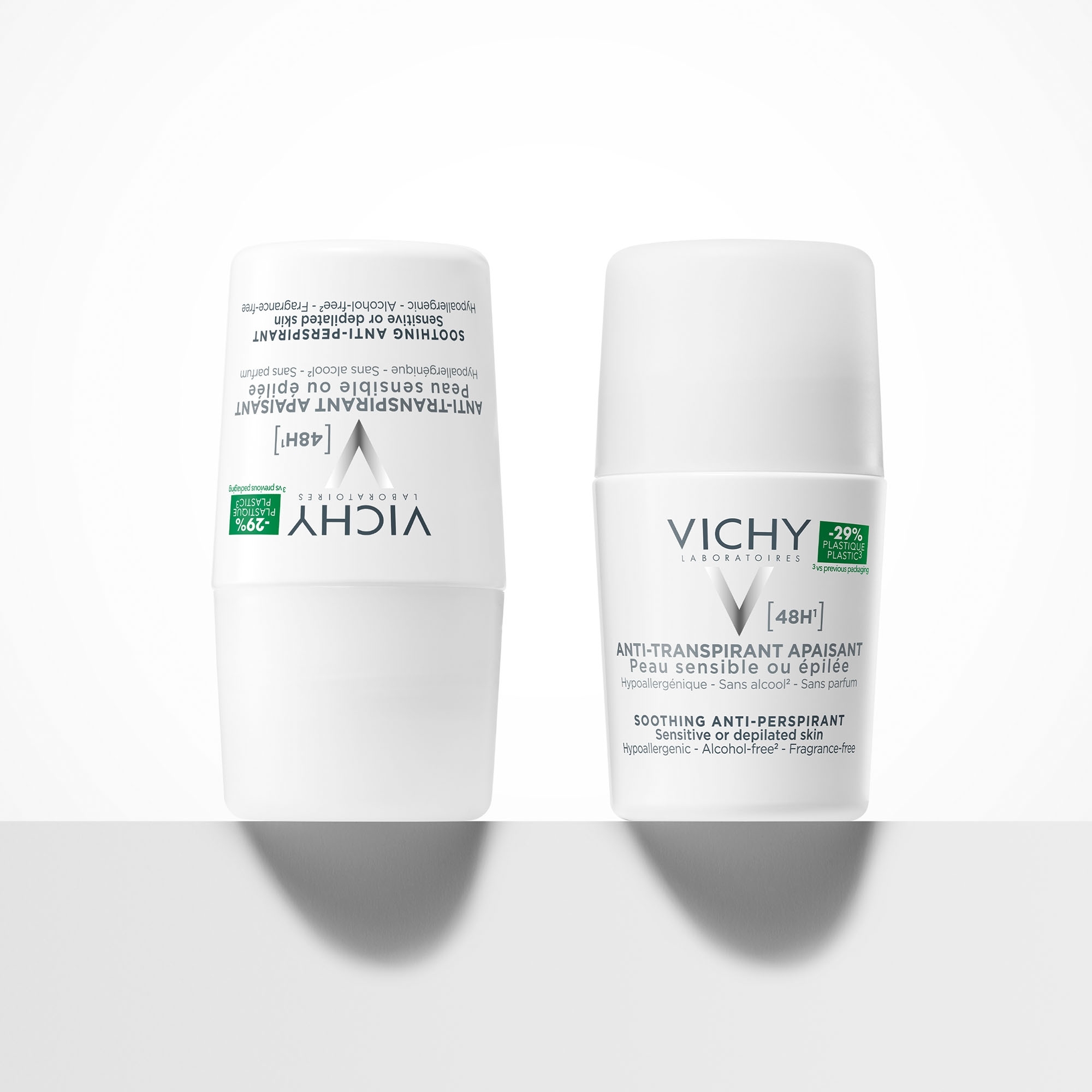 Vichy 48H Soothing Anti-Perspirant – مزيل عرق فيشي المهدئ 48 ساعة للبشرة الحساسة — صورة 2