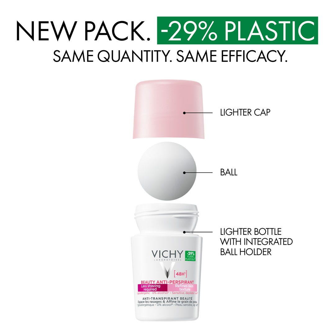 Vichy Beauty Anti-Perspirant 48H – مزيل عرق فيشي بيوتي 48 ساعة — صورة 4