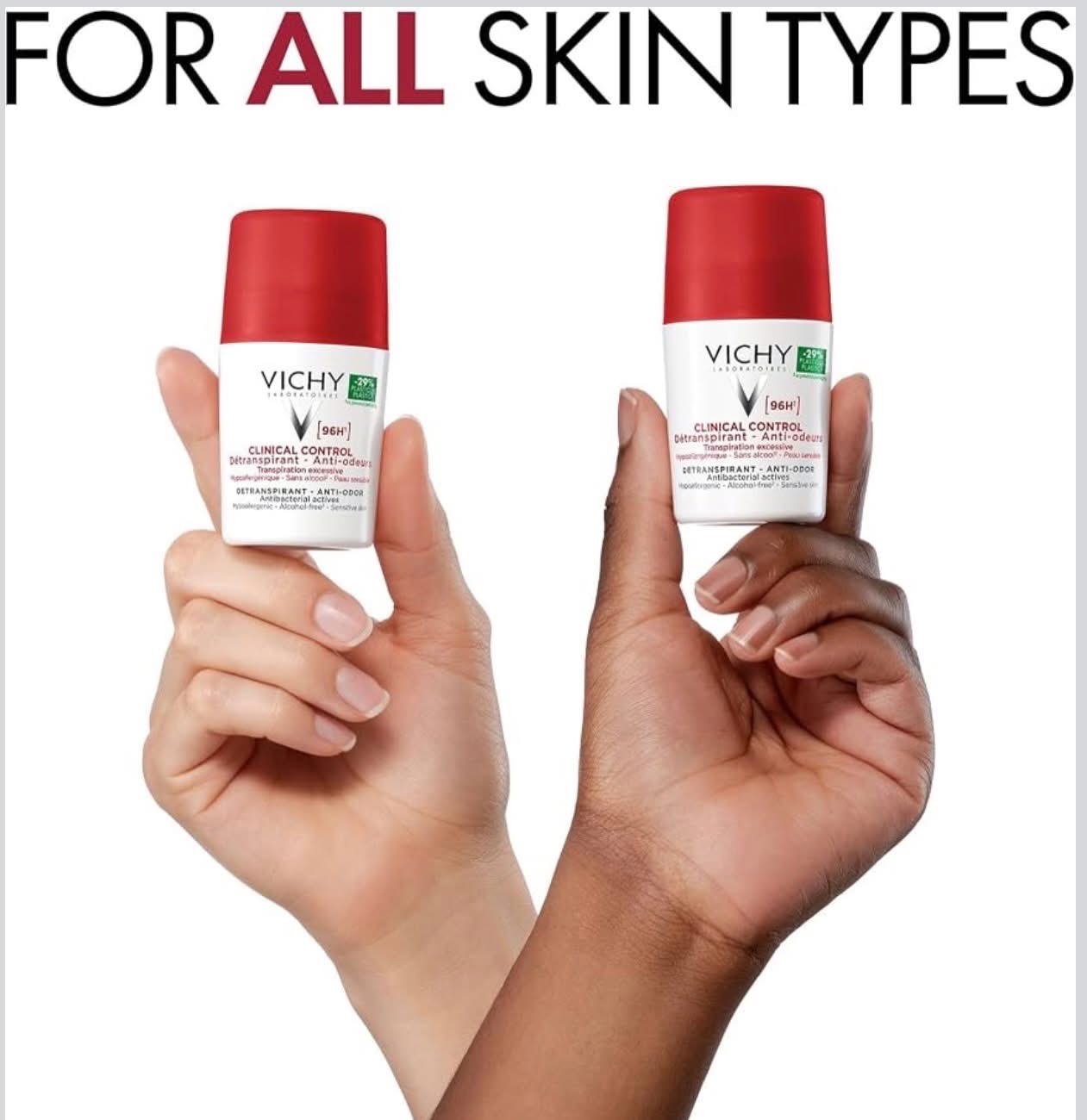Vichy Clinical Control 96H Anti-Perspirant – مزيل عرق مضاد للتعرق 96 ساعة — صورة 5