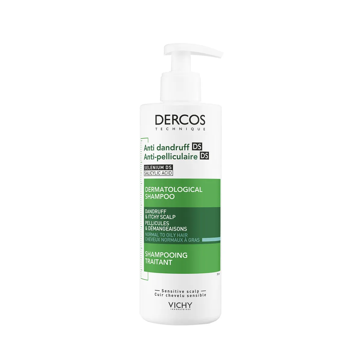 شامبو فيشي ديركوس المضاد للقشرة – Vichy Dercos Anti-Dandruff Shampoo من Vichy — 400 مل
