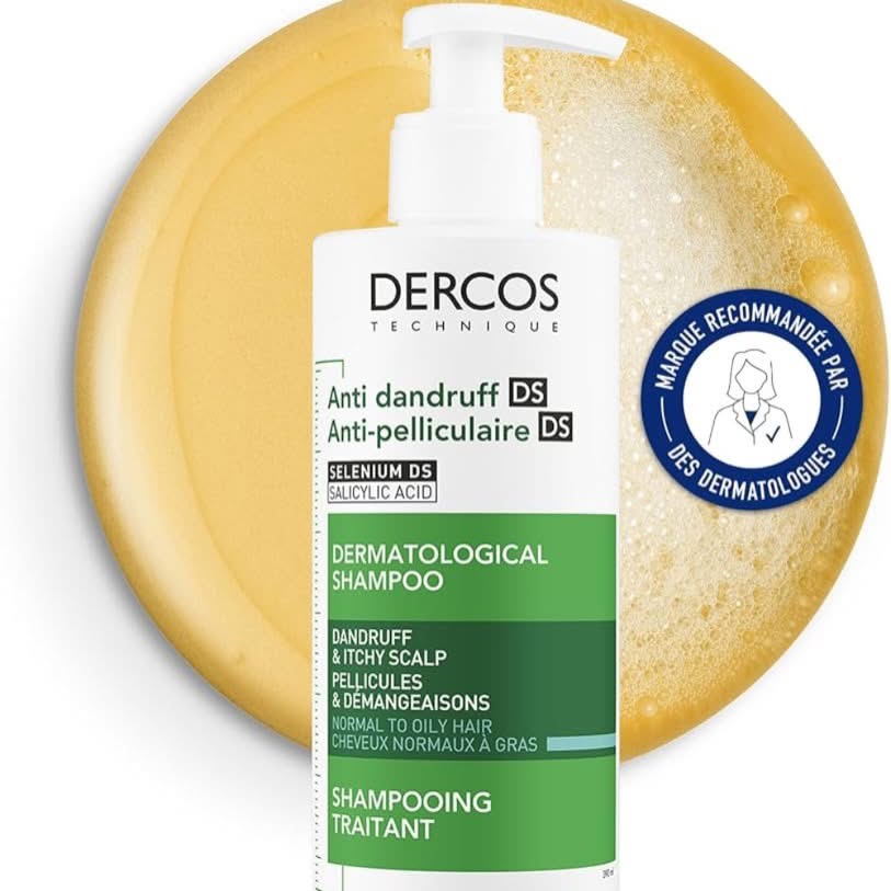 شامبو فيشي ديركوس المضاد للقشرة – Vichy Dercos Anti-Dandruff Shampoo — صورة 2