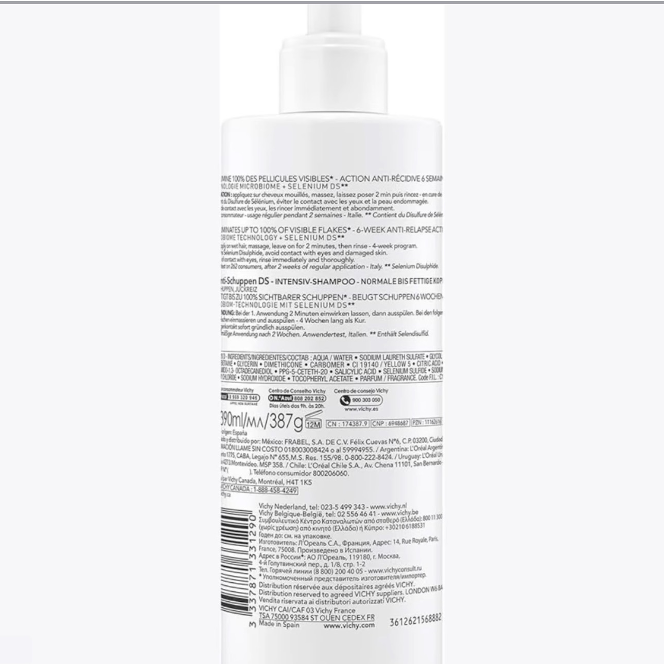 شامبو فيشي ديركوس المضاد للقشرة – Vichy Dercos Anti-Dandruff Shampoo — صورة 6