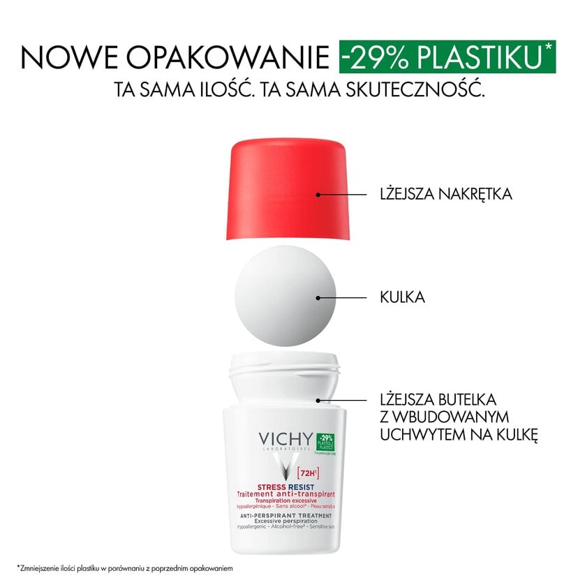Vichy Stress Resist Roll-On 72H – مزيل عرق فيشي سترس ريزست 72 ساعة — صورة 5