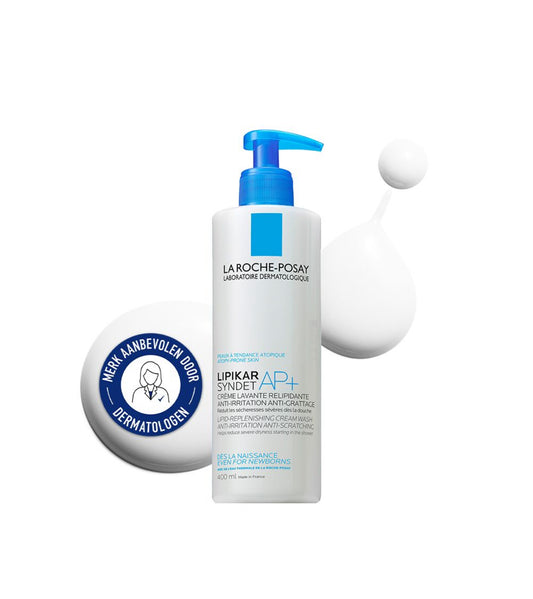 Lipikar Syndet AP+ Gel-Crème Nettoyant Anti-Irritations 400ml La Roche Posay